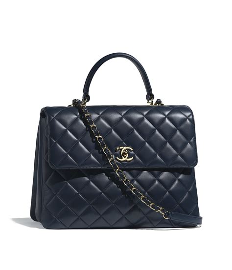 chanel top handle bag small|flap bag with handle Chanel.